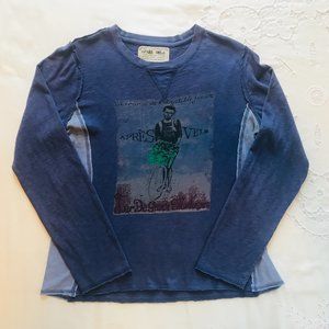 Apres Velo After Cycle Wear Tour De Grande Montagnes T-Shirt Rare M